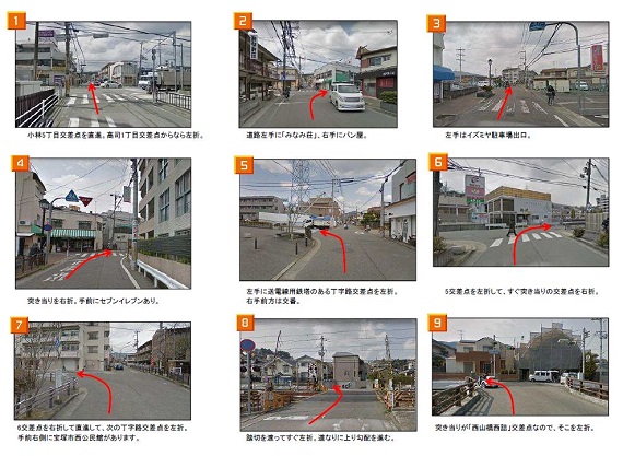 小林駅周辺説明写真