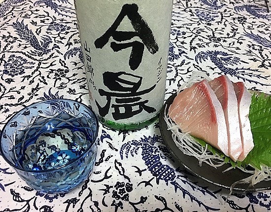 滋賀県高島市の水谷酒店さんのオリジナル日本酒「今晨（イマジン）」