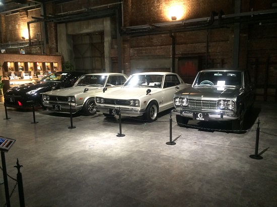 「GLIONミュージアム」・スカイライン展示